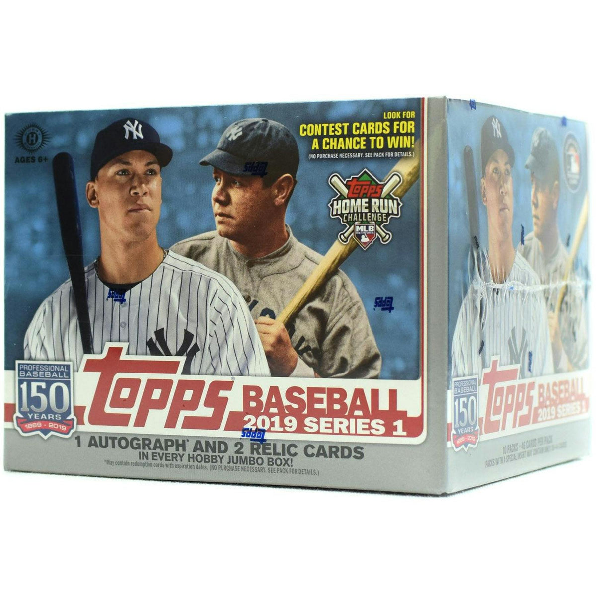 2019 Topps Series 1 Baseball Hobby Jumbo Box