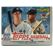 2019 Topps Series 1 Baseball Hobby Jumbo Box