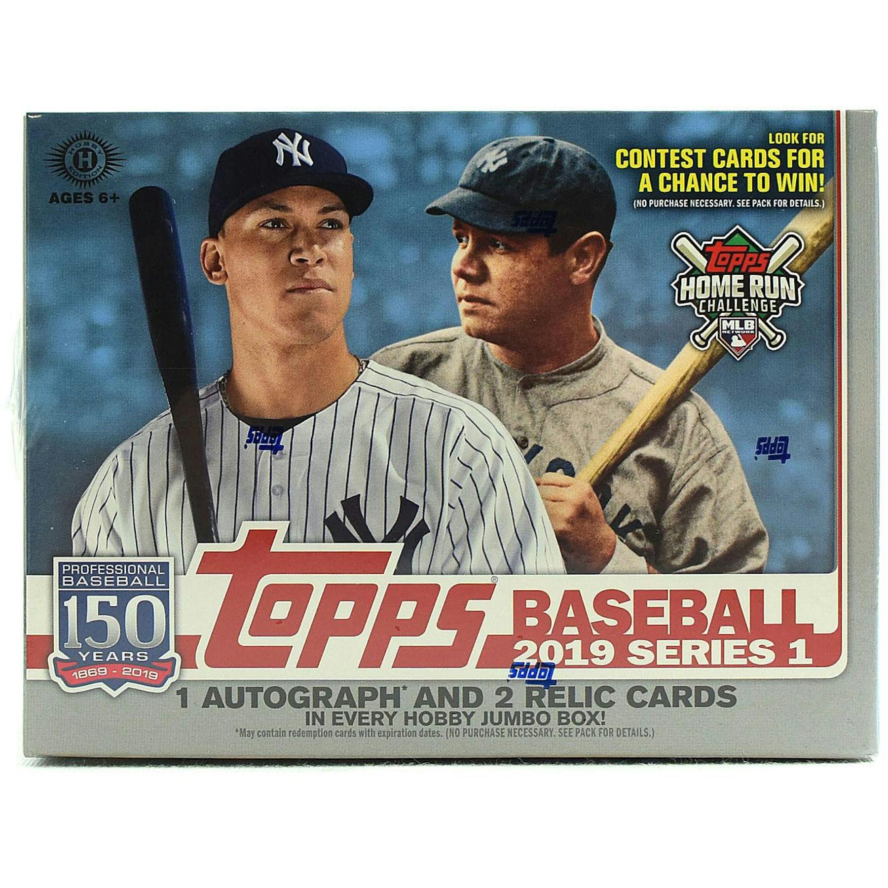 2019 Topps Series 1 Baseball Hobby Jumbo Box