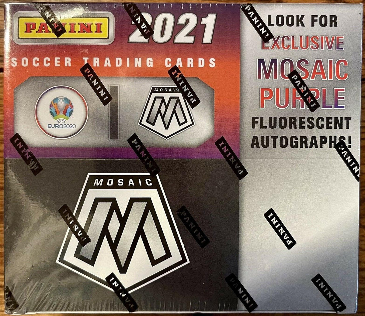 2020/21 Panini Mosaic UEFA Euro 2020 Soccer Retail Box