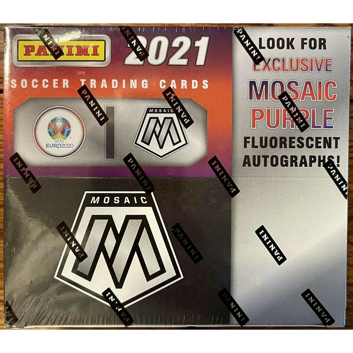 2020/21 Panini Mosaic UEFA Euro 2020 Soccer Retail Box