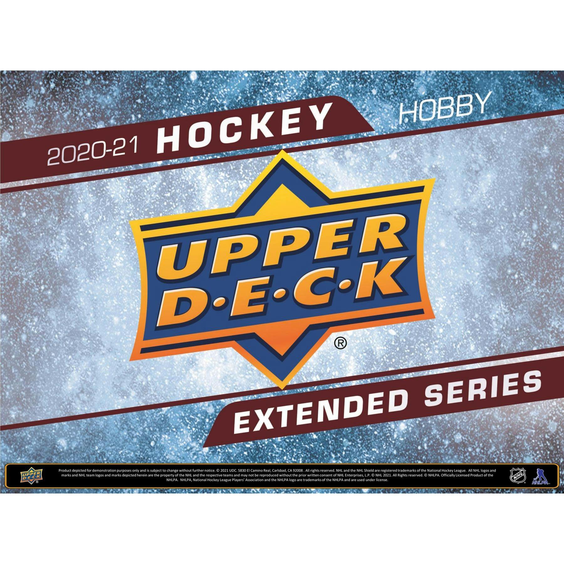 2020/21 Upper Deck Extended Series Hockey Hobby Box