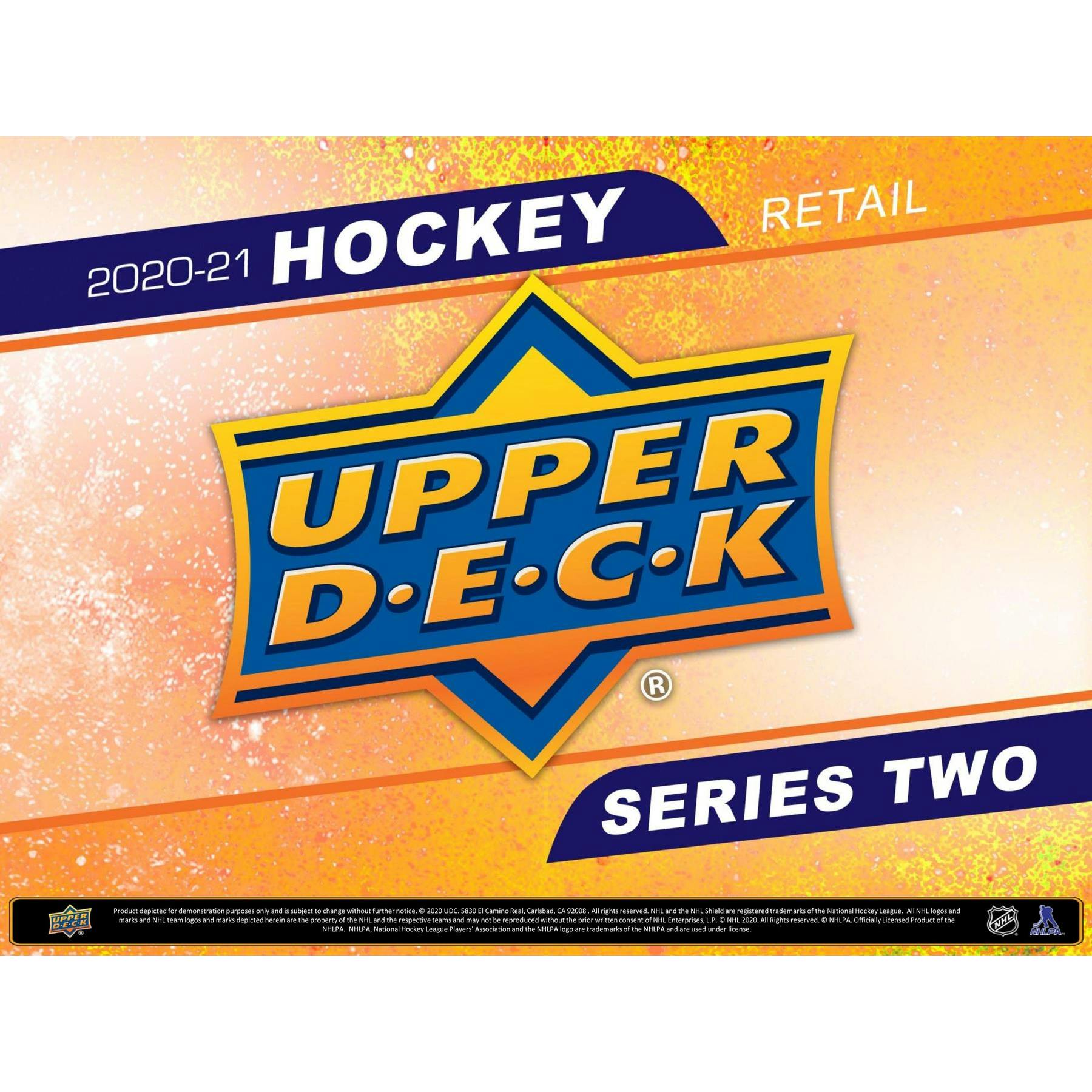 2020/21 Upper Deck Series 2 Hockey 24-Pack Retail Box