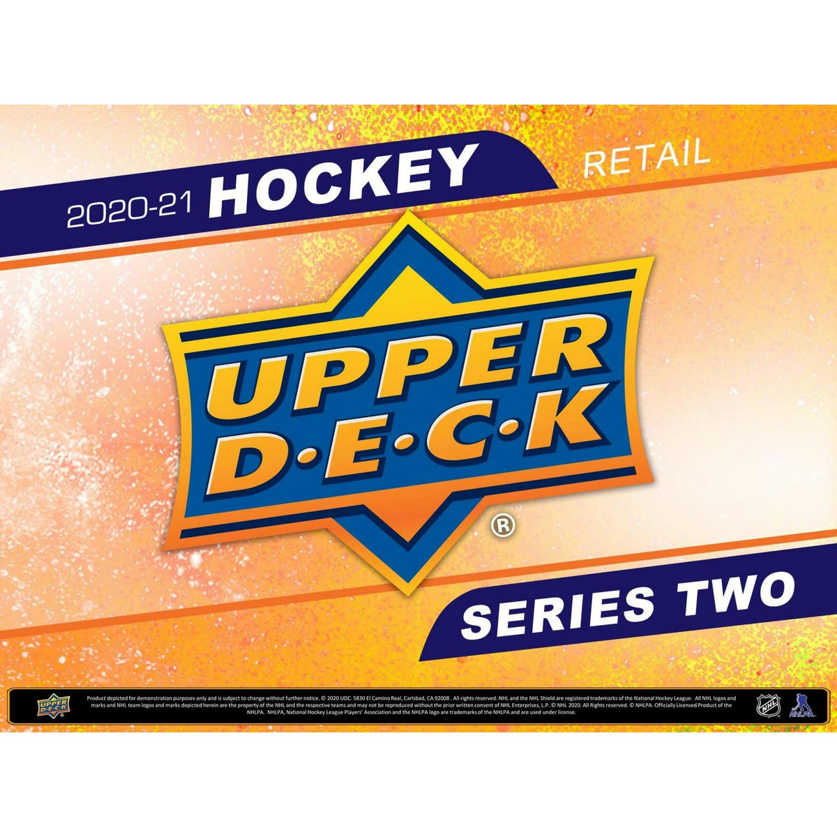 2020/21 Upper Deck Series 2 Hockey Tin (Box) (Reed Buy)