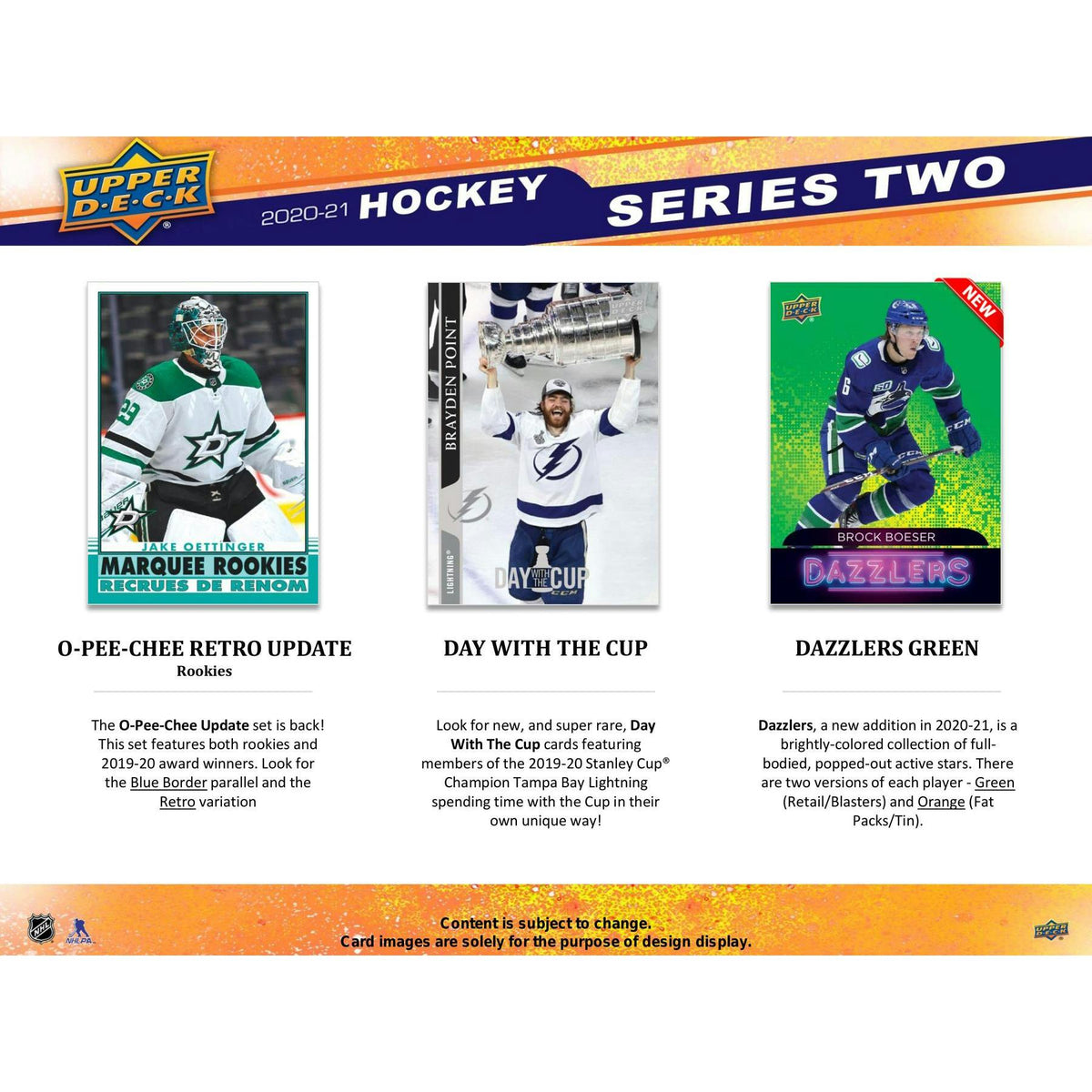 2020/21 Upper Deck Series 2 Hockey 24-Pack Retail 20-Box Case