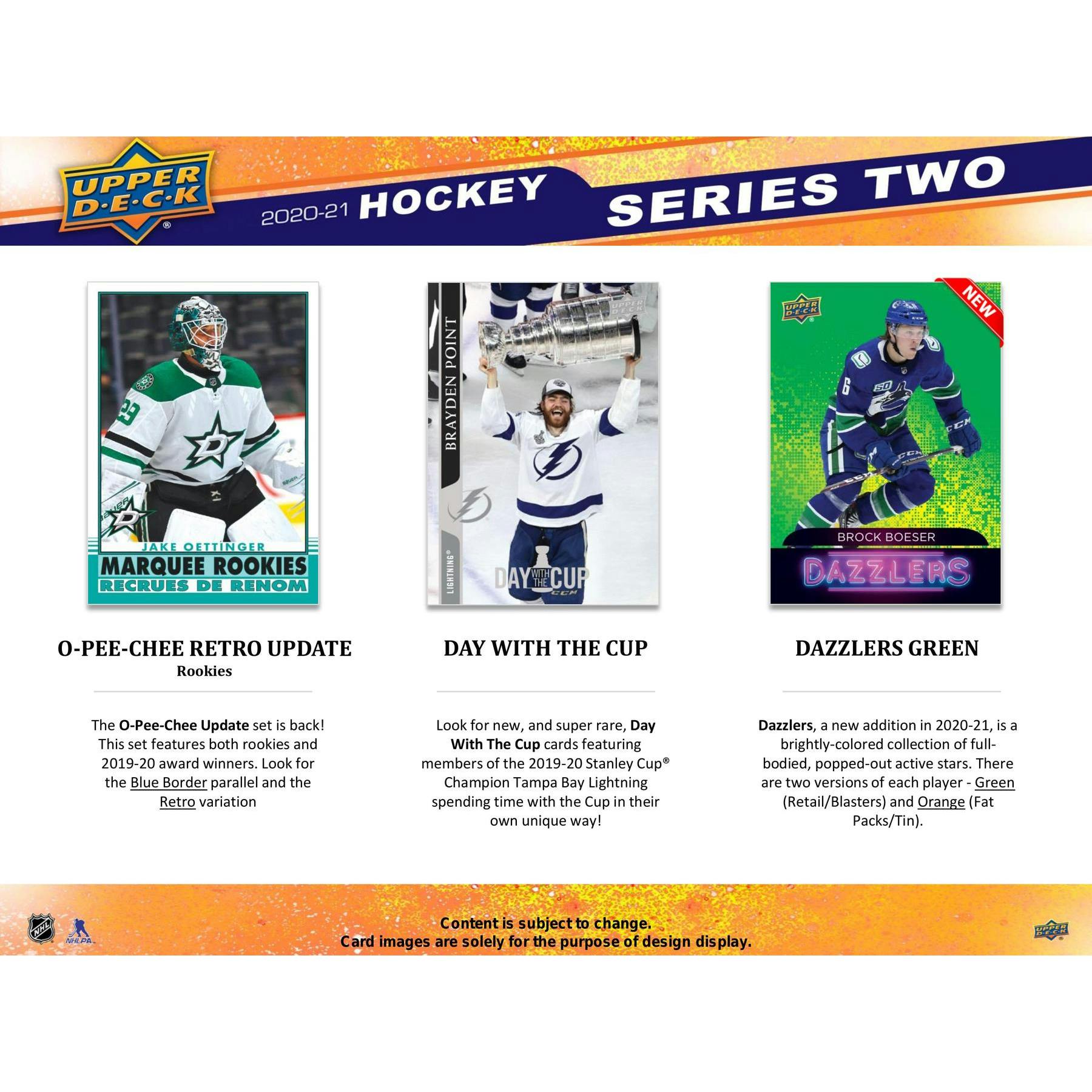 2020/21 Upper Deck Series 2 Hockey Tin (Box) (Reed Buy)