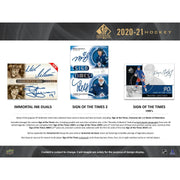 2020/21 Upper Deck SP Authentic Hockey Hobby Box