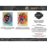 2020/21 Upper Deck SP Authentic Hockey Hobby 16-Box Case