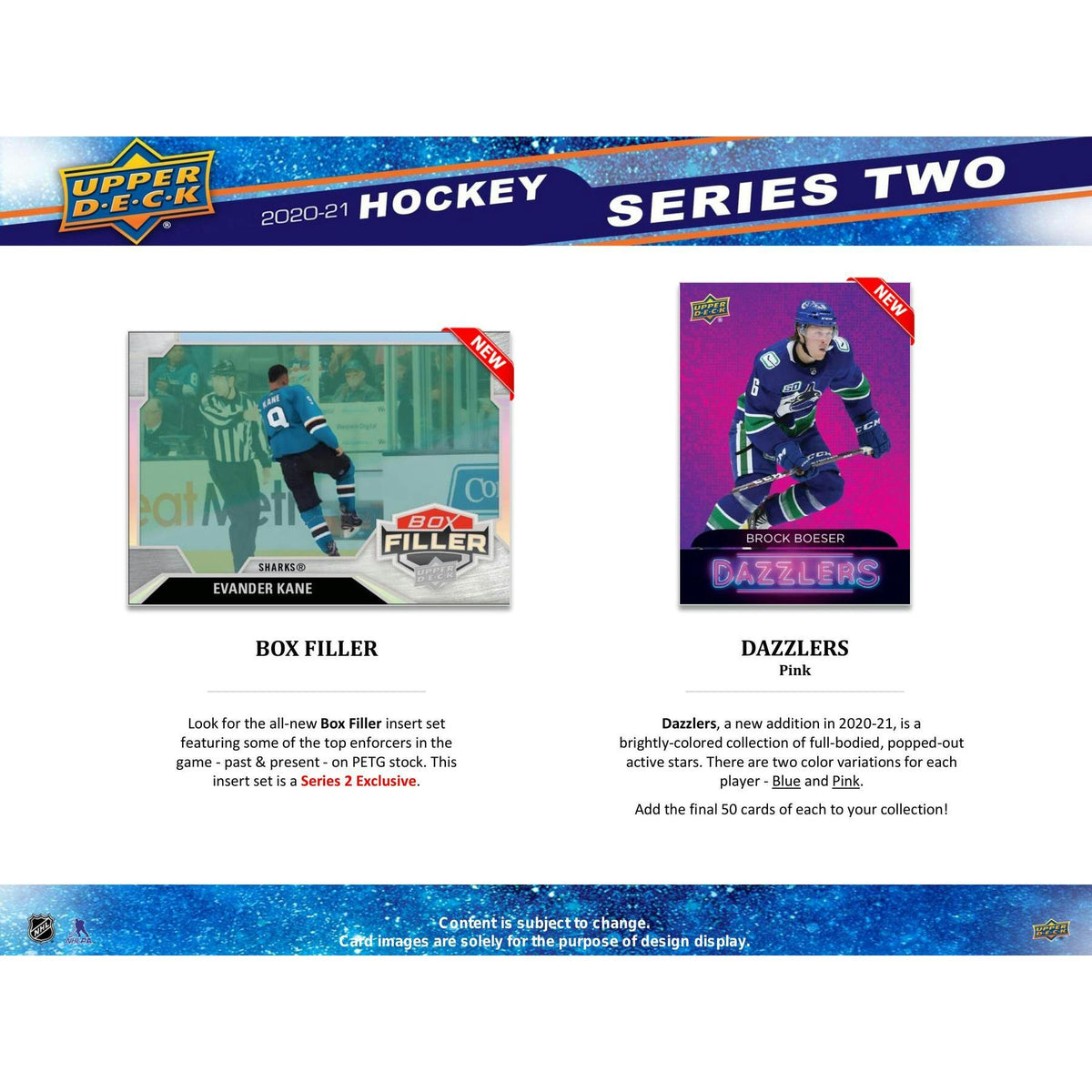 2020/21 Upper Deck Series 2 Hockey Hobby 12-Box Case
