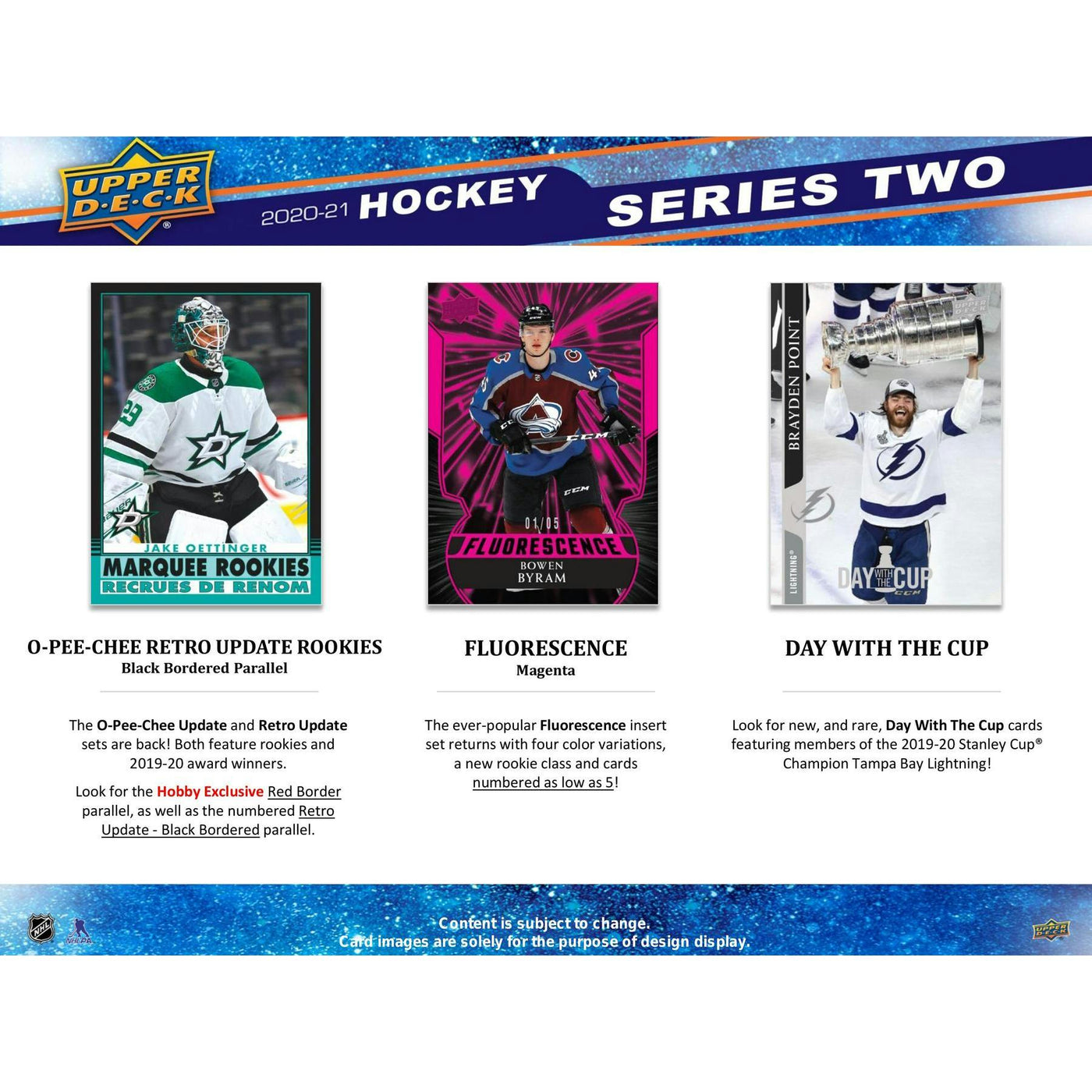 2020/21 Upper Deck Series 2 Hockey Hobby 12-Box Case