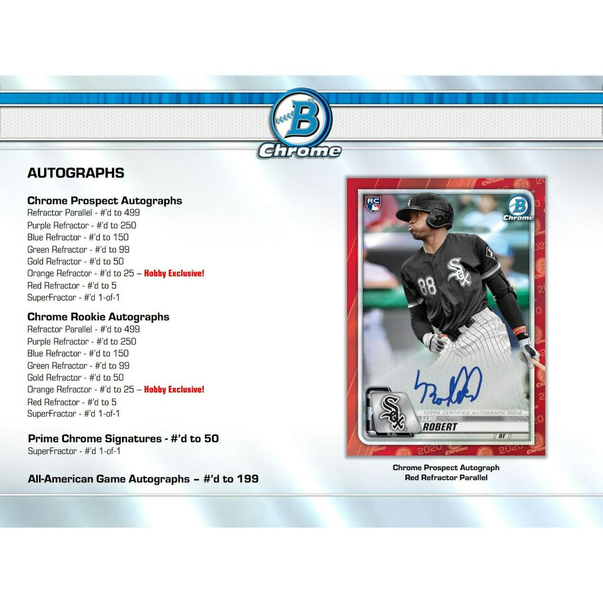 2020 Bowman Chrome Baseball Hobby 12-Box Case