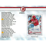 2020 Bowman Baseball Hobby Jumbo 8-Box Case