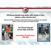 2020 Bowman Baseball Hobby Jumbo Box (Slightly Damaged)