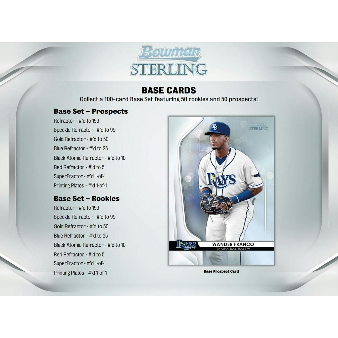 2020 Bowman Sterling Baseball Hobby 12-Box Case