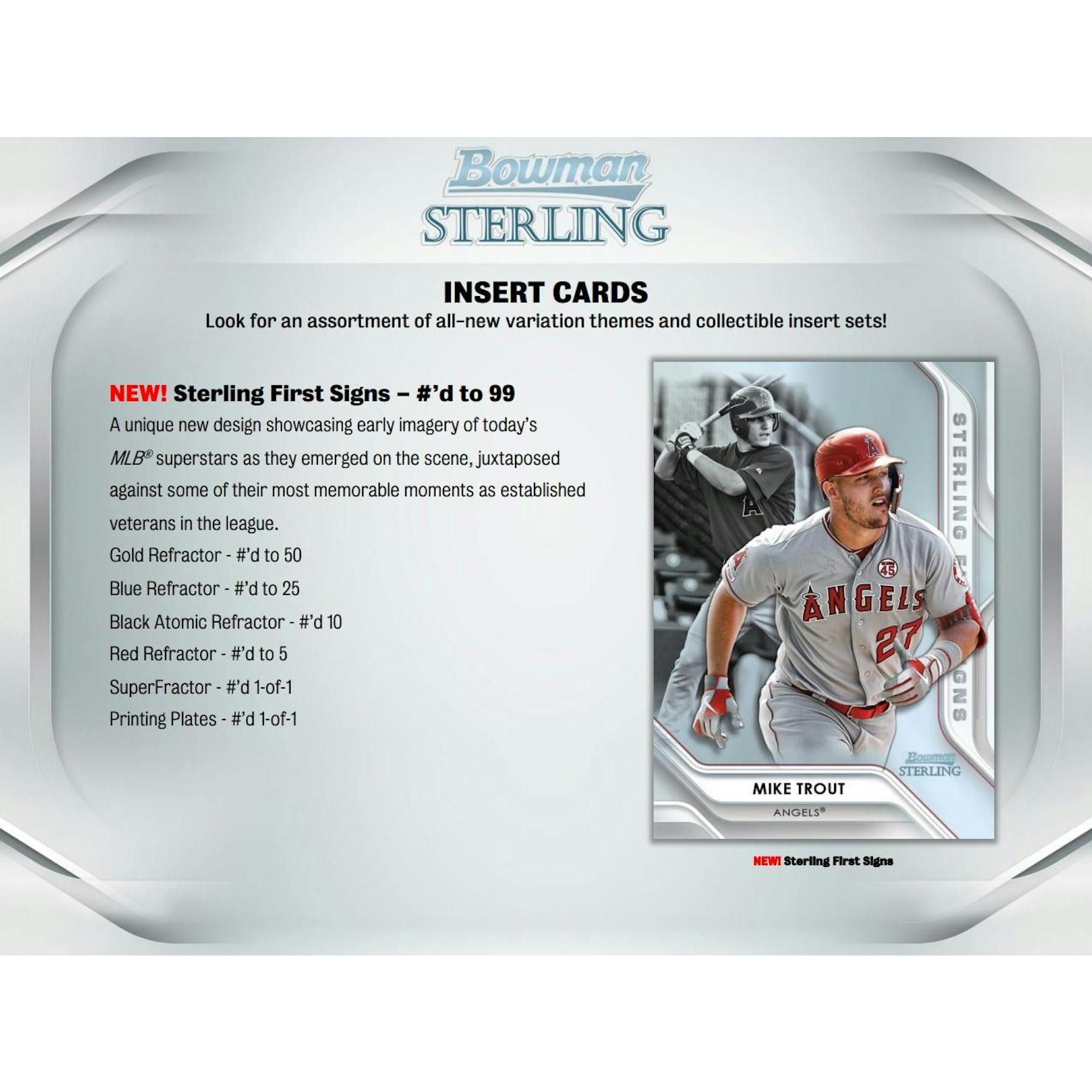 2020 Bowman Sterling Baseball Hobby Box
