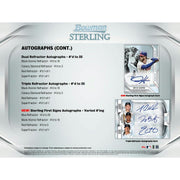 2020 Bowman Sterling Baseball Hobby Box