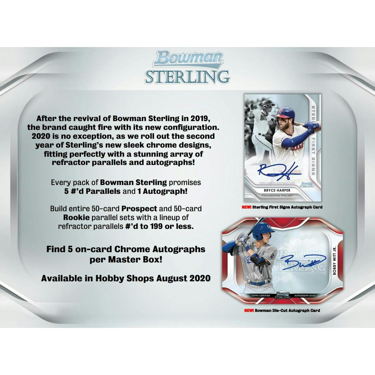 2020 Bowman Sterling Baseball Hobby Box
