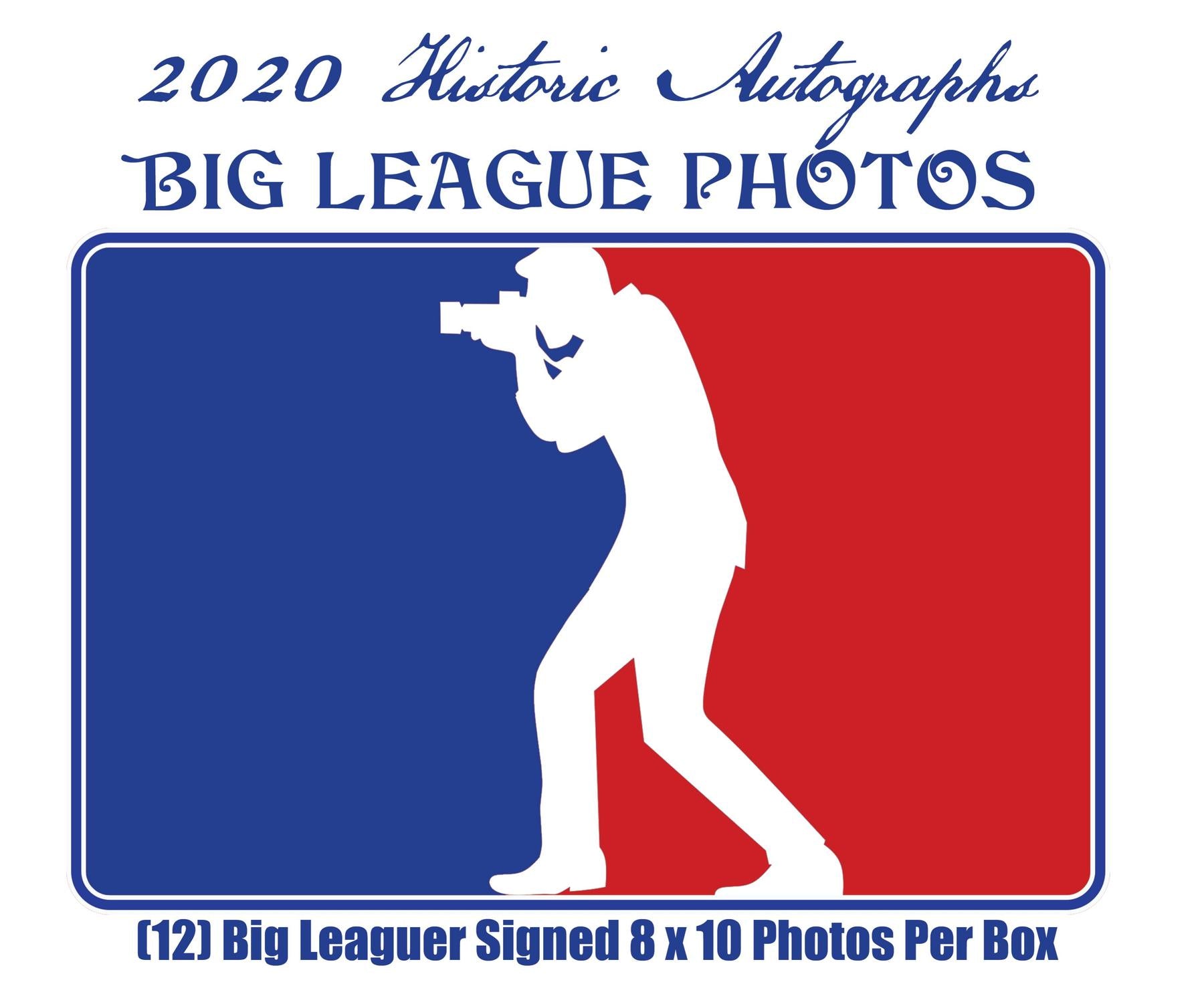 2020 Historic Autographs Big League Photos Baseball Hobby Box (Reed Buy)