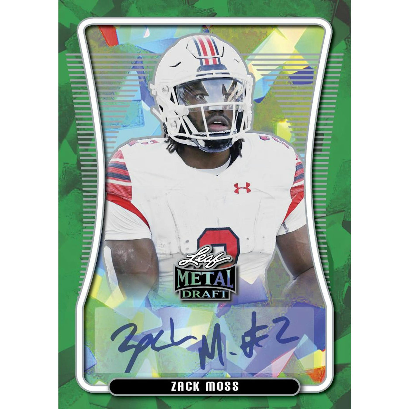 2020 Leaf Metal Draft Football Hobby Box