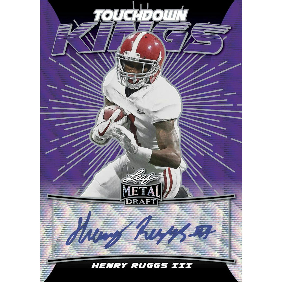 2020 Leaf Metal Draft Football Hobby Box