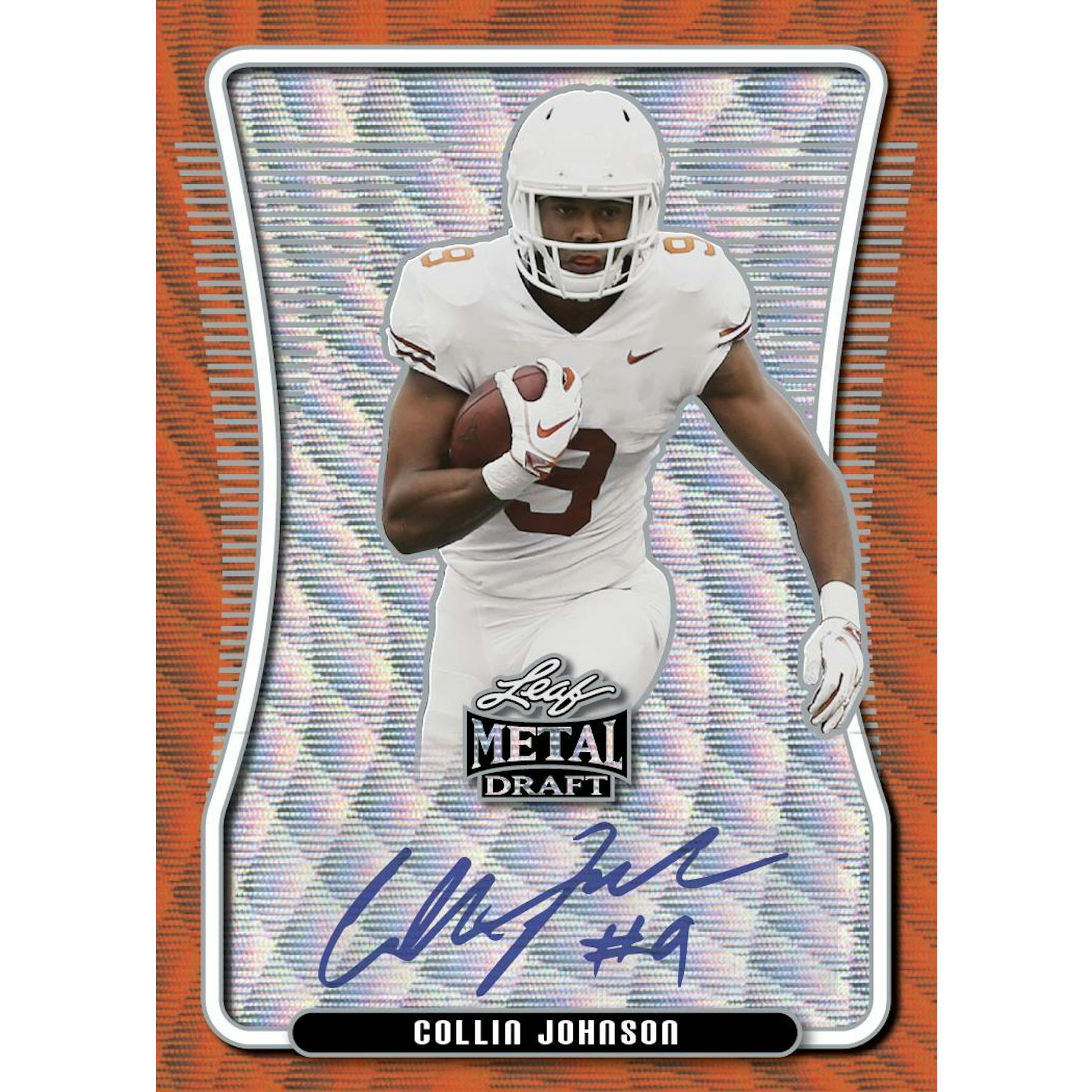 2020 Leaf Metal Draft Football Hobby Box