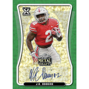 2020 Leaf Metal Draft Football Hobby Box
