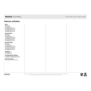 2020 Panini Mosaic No Huddle Football Hobby 20-Box Case