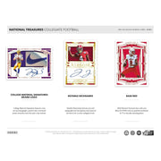 2020 Panini National Treasures Collegiate Football Hobby Box