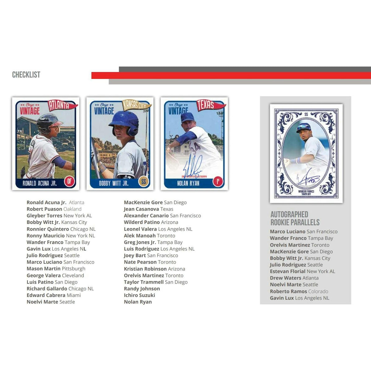 2020 Onyx Vintage Baseball Hobby Box (Reed Buy)