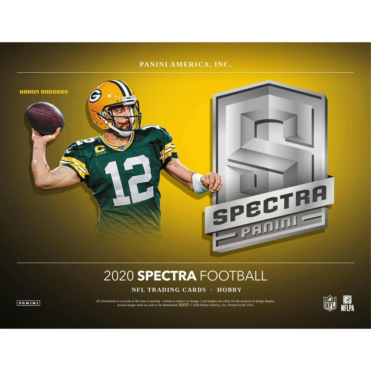 2020 Panini Spectra Football Hobby Box