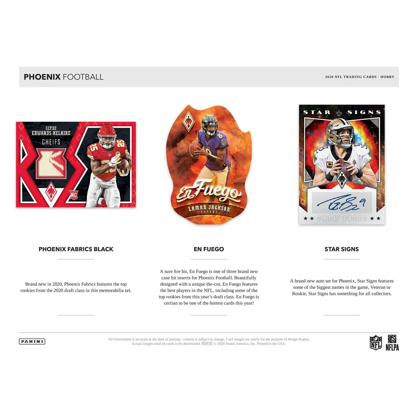 2020 Panini Phoenix Football Hobby Box