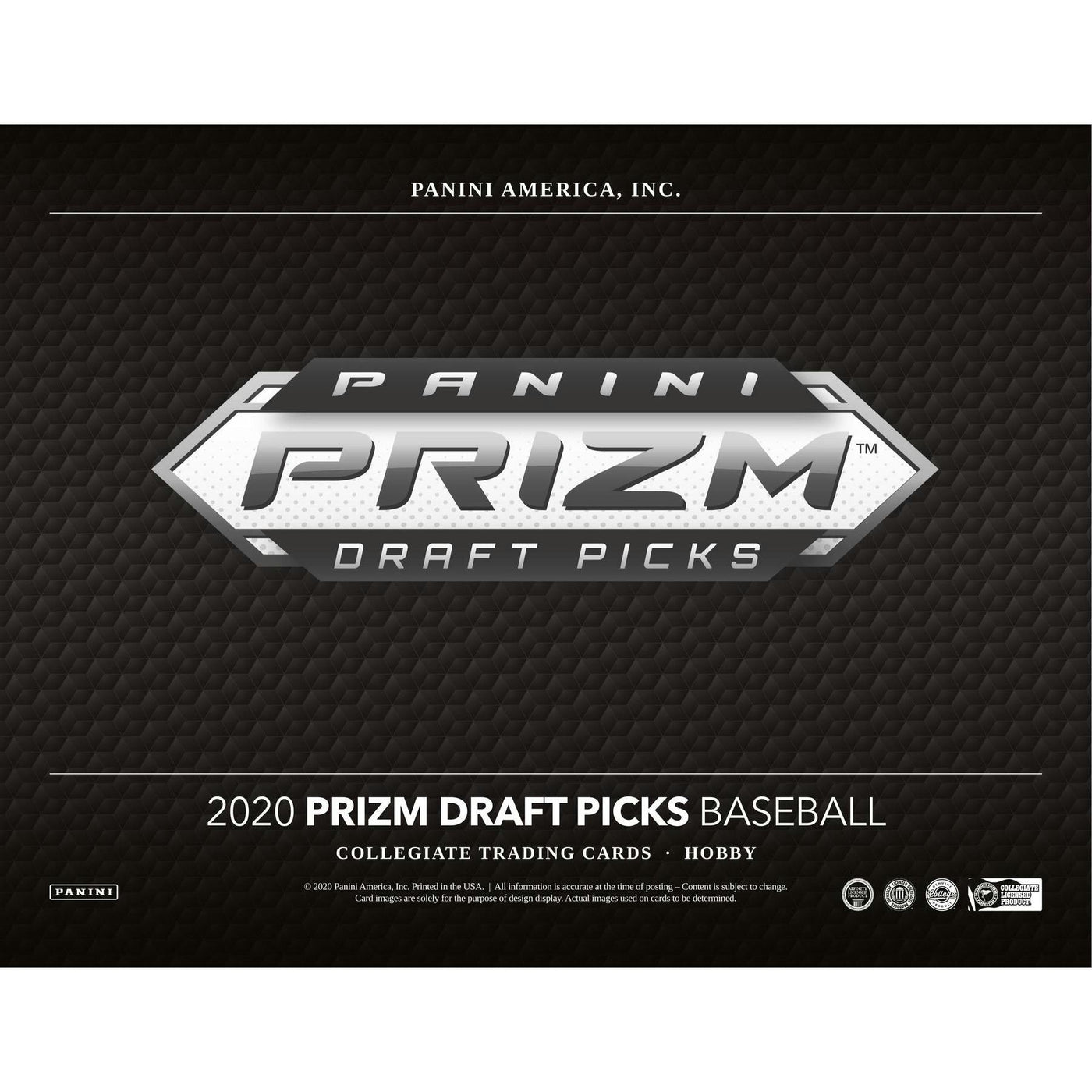 2020 Panini Prizm Draft Picks Baseball Hobby Box (Reed Buy)