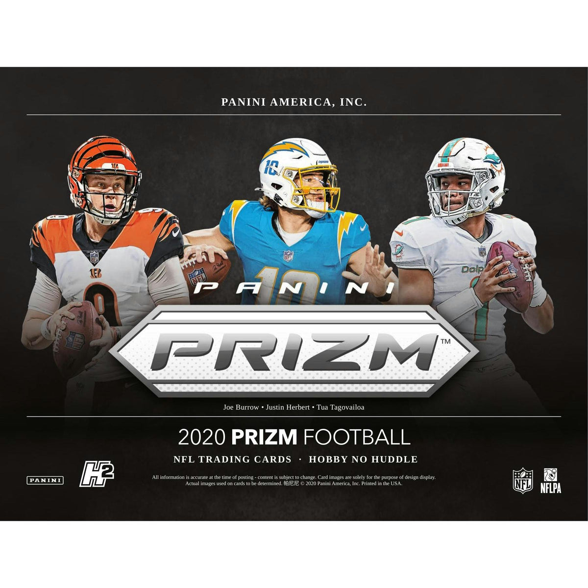 2020 Panini Prizm No Huddle Football Hobby Box