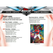 2020 Topps Finest Baseball Hobby Box