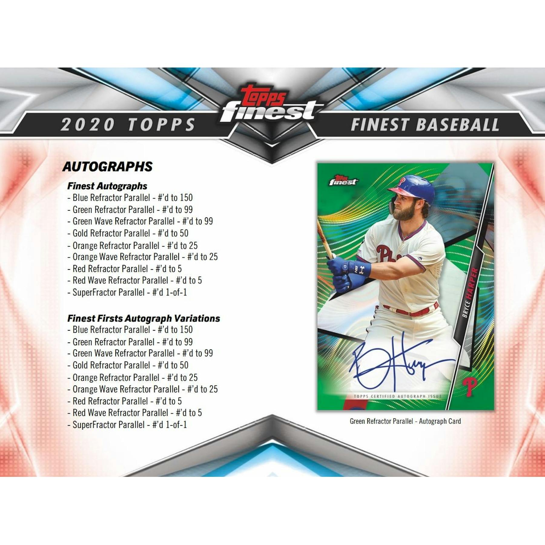 2020 Topps Finest Baseball Hobby Box