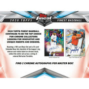 2020 Topps Finest Baseball Hobby Box