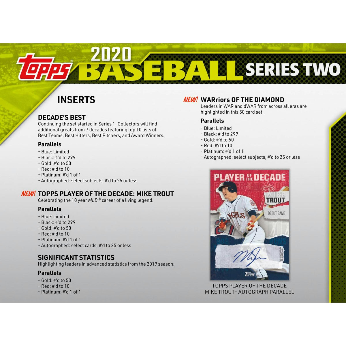 2020 Topps Series 2 Baseball Blaster Box (Empire State Award Winners!)