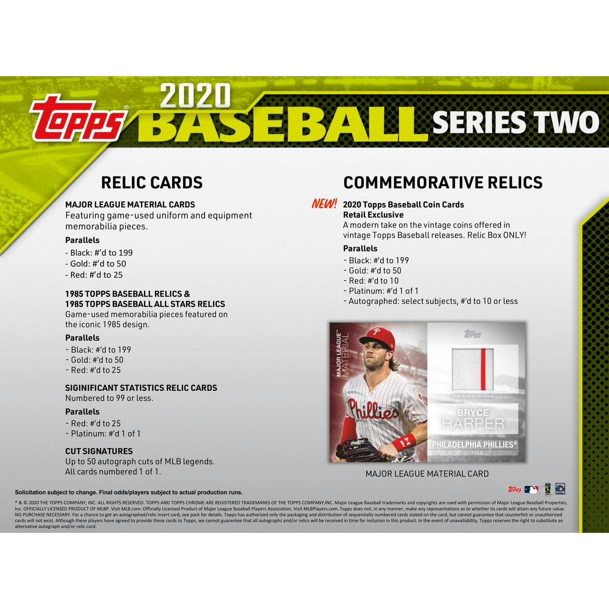 2020 Topps Series 2 Baseball Hanger Box