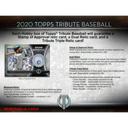 2020 Topps Tribute Baseball Hobby Box