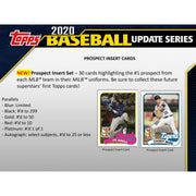 2020 Topps Update Series Baseball Hobby 12-Box Case