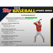 2020 Topps Update Series Baseball Hobby Jumbo Box