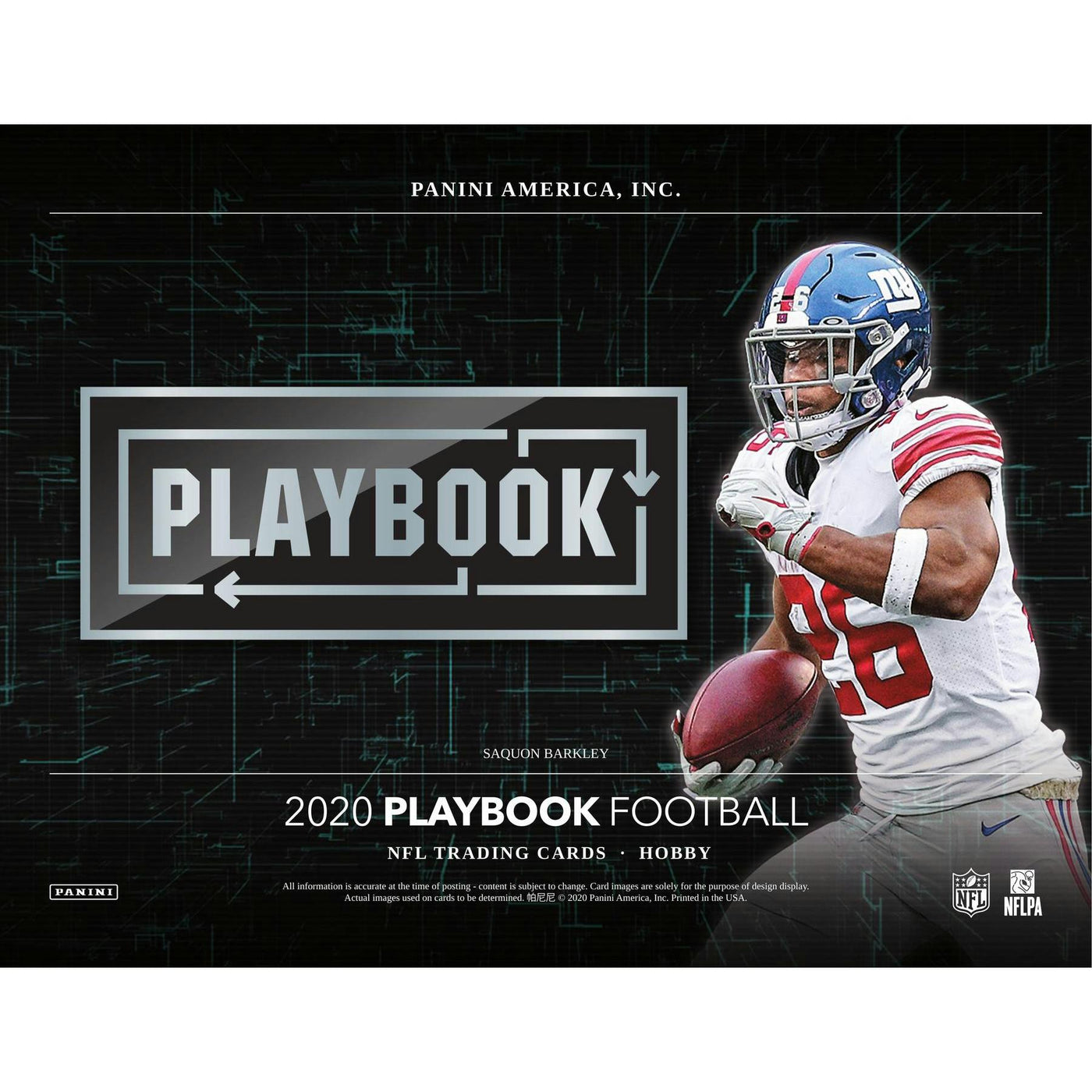 2020 Panini Playbook Football Hobby Box