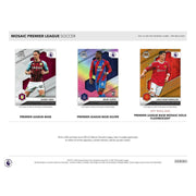 2021/22 Panini Mosaic Premier League EPL Soccer Mega Box (Reactive Gold Parallels!)