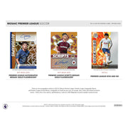 2021/22 Panini Mosaic Premier League EPL Soccer Mega Box (Reactive Gold Parallels!)