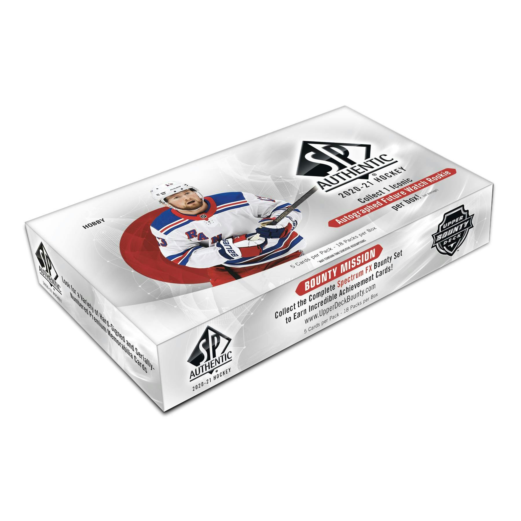 2020/21 Upper Deck SP Authentic Hockey Hobby Box