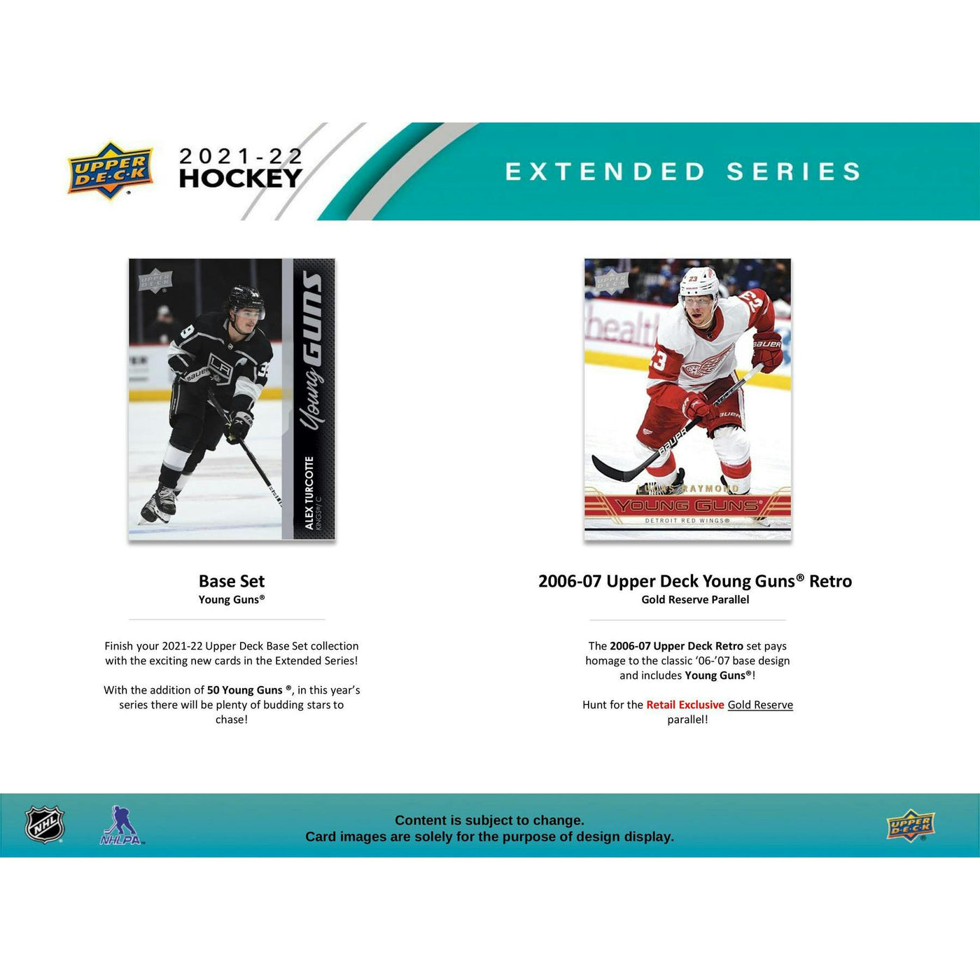 2021/22 Upper Deck Extended Series Hockey Blaster Box (Reed Buy)
