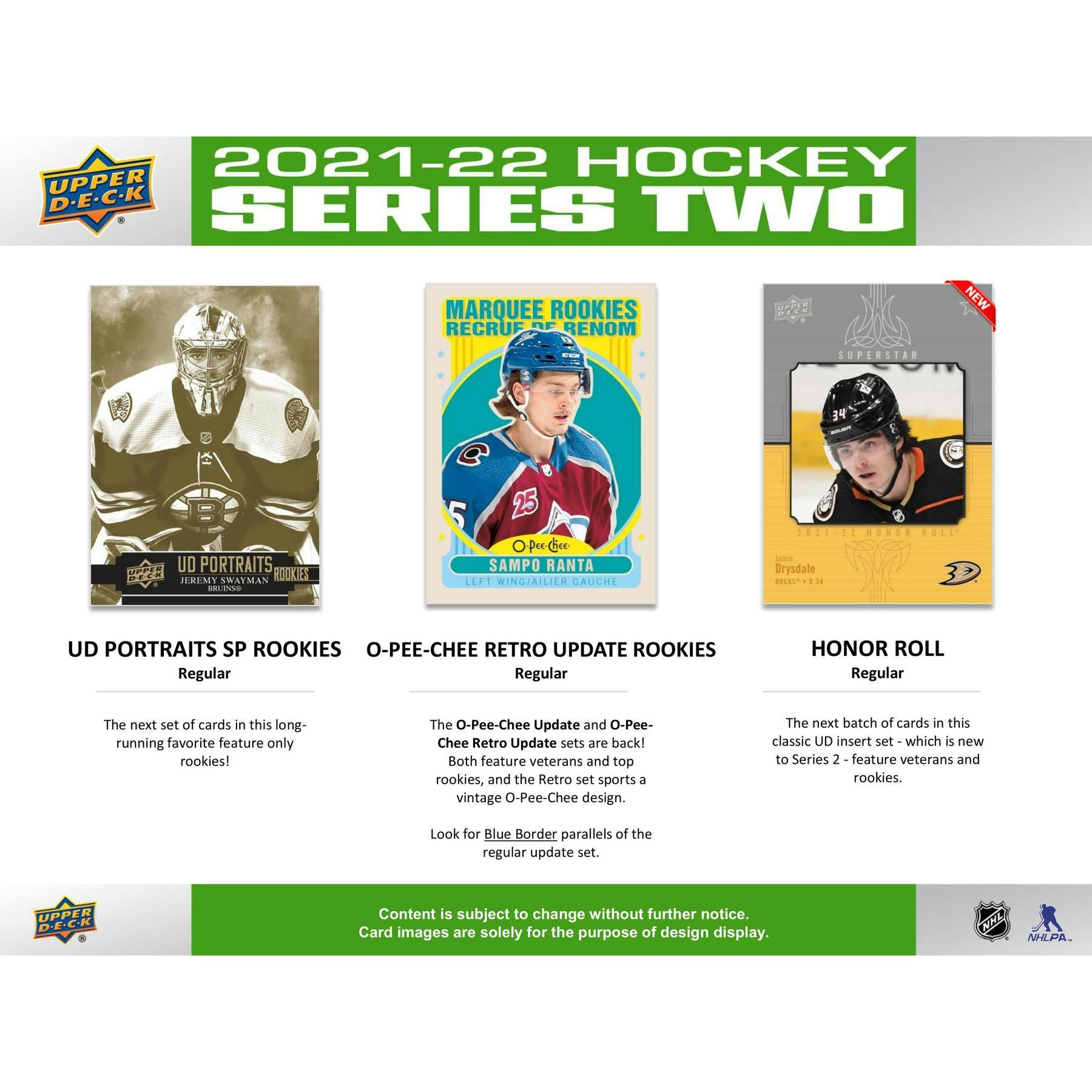 2021/22 Upper Deck Series 2 Hockey Tin (Box) (Reed Buy)