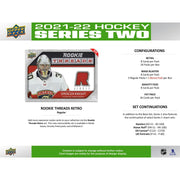2021/22 Upper Deck Series 2 Hockey Tin (Box) Case (12 Ct.) (Reed Buy)