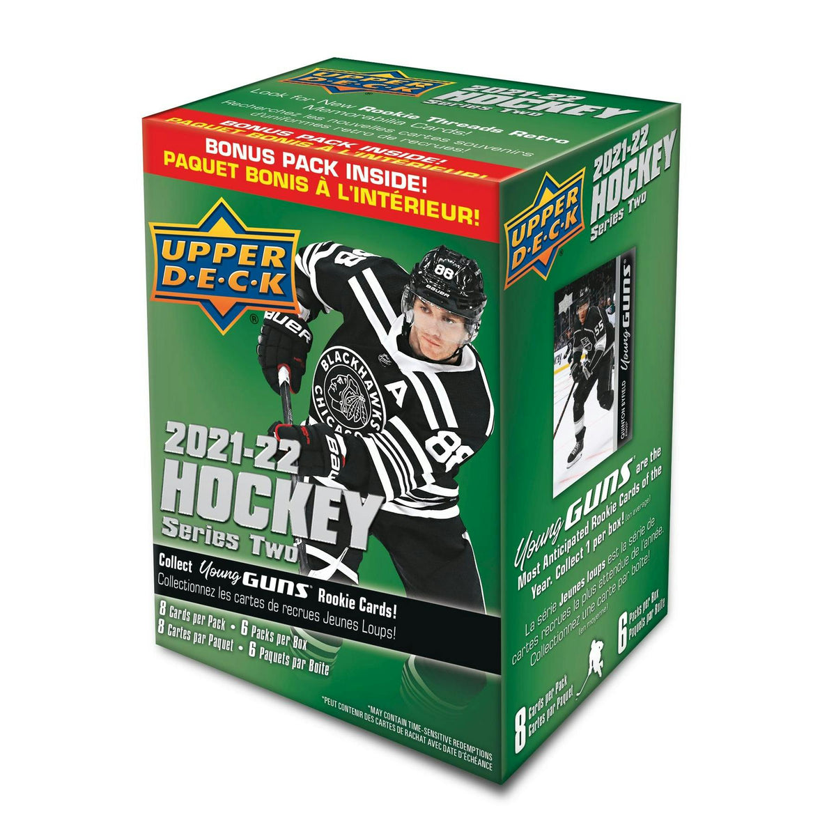 2021/22 Upper Deck Series 2 Hockey Blaster Box (Reed Buy)