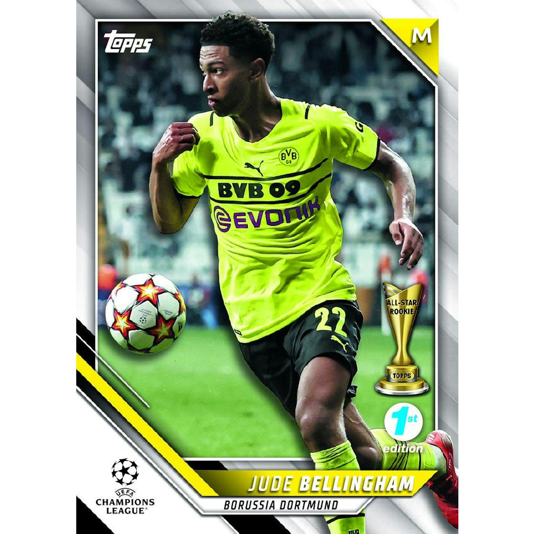 2021/22 Topps UEFA Champions League Collection 1st Edition Soccer Hobby Box